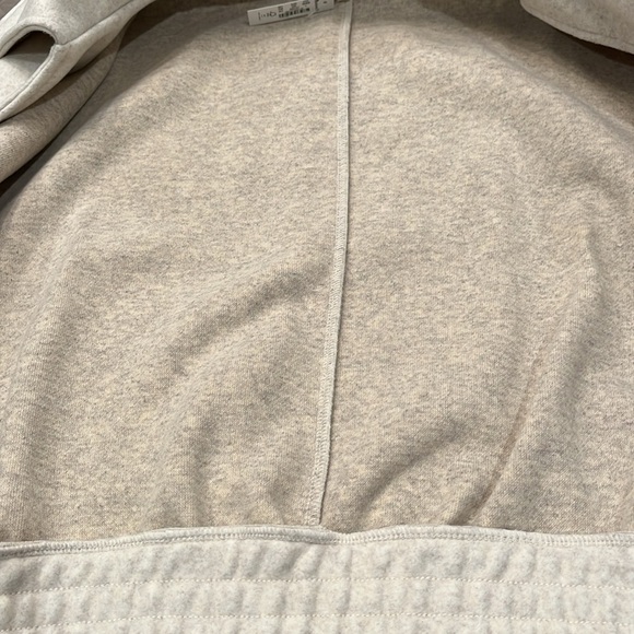 Madewell CREAM ZIP-FRONT SHAWL BOMBER JACKET/NWT/LARGE - Picture 10 of 15